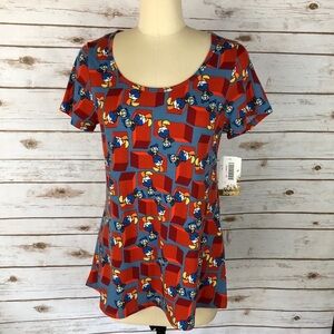 LuLaRoe Disney Donald Duck Classic T Top